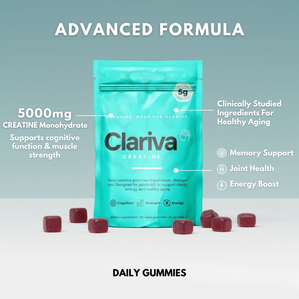 Clariva™ Creatine - 60 Gummies
